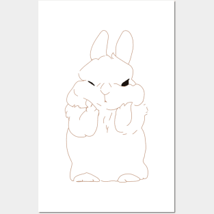 Cute Little Bunny Collection Posters and Art